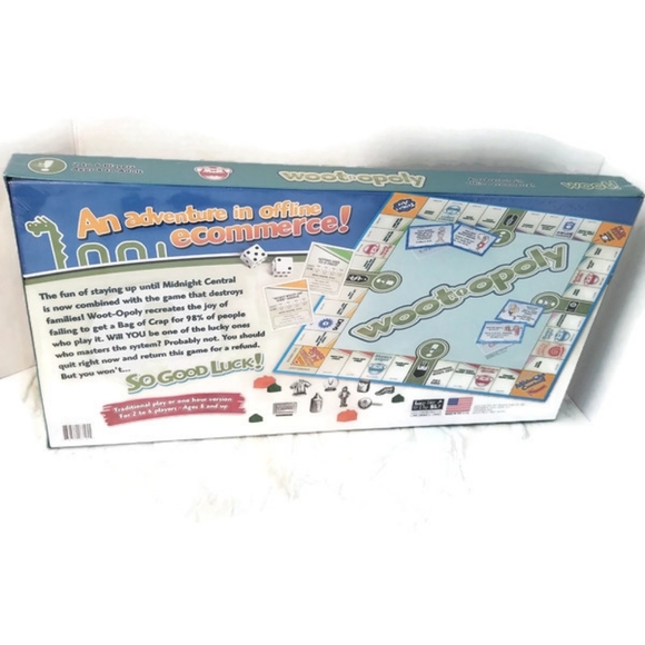 New Wootopoly. Board Game - Picture 2 of 3